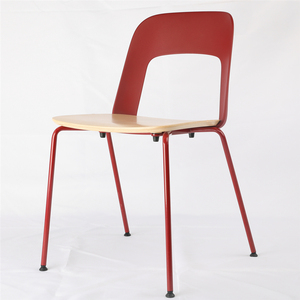 <span class=keywords><strong>Chaise</strong></span> <span class=keywords><strong>de</strong></span> salle à manger empilable en métal, style <span class=keywords><strong>scandinave</strong></span> moderne, conforme aux normes ANSI/BIFMA, idéale pour la maison, le bureau et le <span class=keywords><strong>bar</strong></span> à domicile - Product Image 5