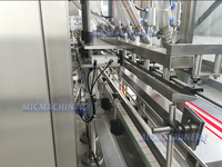 Machine de remplissage à piston entièrement automatique à 8 têtes pour crème, lotion, miel, sauce, shampoing, produits cosmétiques et alimentaires à haute viscosité