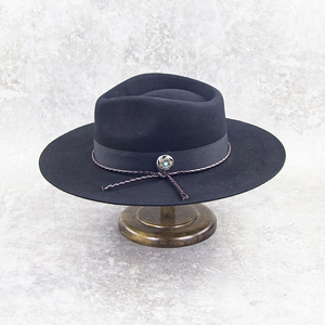 Lihua hat New Phong cách len rộng vành FEDORA Mũ bán buôn thiết kế với thiết kế của riêng bạn - Product Image 2
