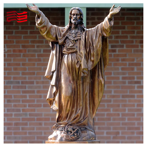 Cafa Design Team Mano de obra fina Puede personalizar Jesús Estatua de bronce Escultura de Jesús - Product Image 4