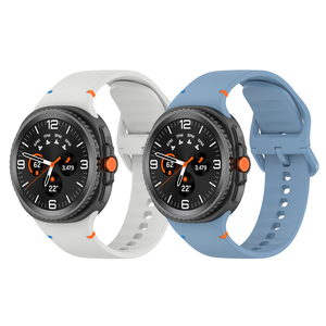 2025Nouveau bracelet de montre en Silicone pour <span class=keywords><strong>Samsung</strong></span> <span class=keywords><strong>Galaxy</strong></span> <span class=keywords><strong>Watch</strong></span> 8 Bracelet Sport classique <span class=keywords><strong>46mm</strong></span> 40/44mm Bracelet de montre Bracelet à breloques - Product Image 1