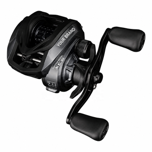 <span class=keywords><strong>Moulinet</strong></span> de pêche baitcasting DC, rapport de transmission 7.11, pour gaucher, lancer longue distance, frein électronique universel, sonore, anti-éclatement de ligne, métal et plastique - Product Image 1