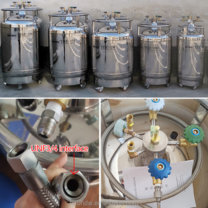 Réservoir de distribution d'azote liquide en acier inoxydable avec des caractéristiques de sécurité élevées 175L Pression de fonctionnement 0,05 MPa - Product Image 2