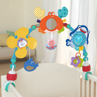 Baby Rassel Plüsch Hängende Rassel Spielzeug Krippe Mobile Kinderwagen Spielzeug Musik Bett Glocke