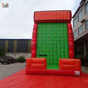 Murs d'escalade gonflables géants pour l'extérieur, <span class=keywords><strong>jeux</strong></span> d'escalade pour enfants, matériau PVC commercial - Product Image 3