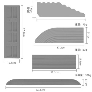 Rampa Manual de Plástico para Umbral de Puerta para Aspiradoras Robóticas <span class=keywords><strong>ILIFE</strong></span>, Xiaomi, Roborock, IRobot y Sillas de Ruedas para el Hogar - Product Image 6