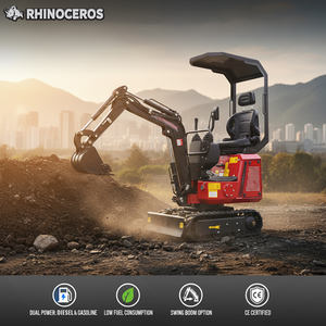 Bestverkochte RHINOCEROS minigraafmachine van 0,66 ton met snelle laadfunctie - Product Image 1