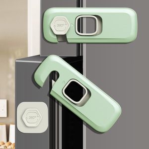 Serrure de réfrigérateur à l'épreuve des enfants pour les enfants avec support adhésif 3M serrure de four tiroirs armoires congélateurs serrures de sécurité pour bébé - Product Image 3