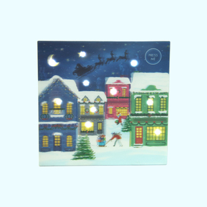 Thiệp chúc mừng giáng sinh có thể tùy chỉnh với tin nhắn âm thanh được Cá nhân hóa do nhà máy tạo ra - Product Image 1