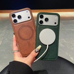 Funda <span class=keywords><strong>de</strong></span> Lujo <span class=keywords><strong>de</strong></span> Piel Sintética con Carga Inalámbrica para <span class=keywords><strong>iPhone</strong></span> 17 16 15 14 13 12 <span class=keywords><strong>11</strong></span>, Diseño <span class=keywords><strong>de</strong></span> Negocios, <span class=keywords><strong>de</strong></span> Moda, Súper Ventas - Product Image 2