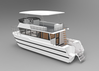 Bateau de plaisance à deux étages Sea King 11m X 4m, bateau de pêche commercial