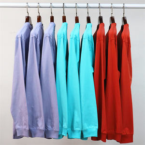 เสื้อยืดลำลองผู้ชาย ผ้าฝ้าย 100% แบบสั่งทำพิเศษ หนัก 230 กรัม ระบายอากาศได้ดี คอกลม ไซส์ใหญ่ พิมพ์โลโก้ - Product Image 3