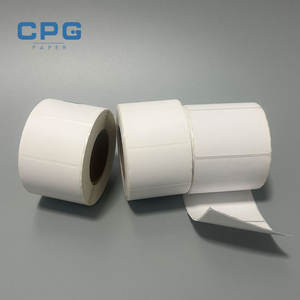 CustomThermal Label Sticker Roll 5X3 1.5X1 3"x5" Food Grade Thermal Label Paper Roll for Retail and Inventory Use - Product Image 1