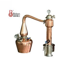 Boben usage domestique 50L/100L distillateur de whisky en acier inoxydable Pot hexagonal équipement de Distillation nouveau Style Charente boisson vin - Product Image 4