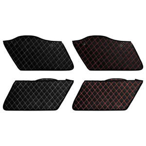 Kit de Forro para Alforjas de Motocicleta para <span class=keywords><strong>Harley</strong></span> Touring Road King, Alforjas de Fábrica 1993-2013, Acolchado de PU Impermeable, Extensible y Cónico - Product Image 1