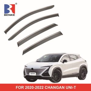 Déflecteurs de vitres pour voitures CHANGAN UNI-V / UNI-K / UNI-T 2020-2022 – Pare-soleil injectés pour portières - Product Image 3