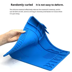 YCS Repairman Shenlong <span class=keywords><strong>pistola</strong></span> <span class=keywords><strong>de</strong></span> aire caliente soldador tablero antiescaldado resistente a altas temperaturas aislamiento térmico teléfono móvil - Product Image 5