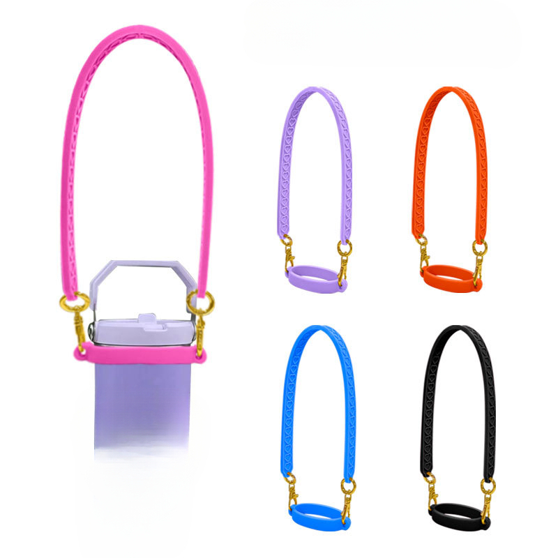 Silicone Heart Shape TEACH Crayon Coffee TEACH POWER Charm Beads Cool Lanyards for Teachers's Gifts