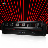 Projecteur laser DJ RUIEN Club DMX512 150W à tête mobile 6 yeux RGB 3-en-1 Beam Strobe Matrix