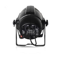 Projecteur PAR en aluminium moulé sous pression pour scène, 18 LED 10W pleine couleur DMX512 4-en-1, pour mariages, spectacles et ambiance festive