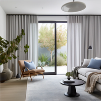 Voilages en Gros pour la Maison : Rideaux Verticaux Modernes de Luxe pour le Salon, Voilages sur Mesure