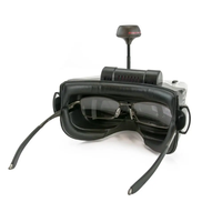 Lunettes FPV longue portée HD 5.8G LS-800D avec écran séparé de 5 pouces, casque VR RC haute sensibilité, batterie incluse