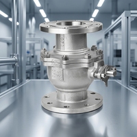 Vierteldrehventil aus Edelstahl 316 mit PTFE-Dichtung für Chemische Prozesslinien, Großhandel, OEM-Projekte