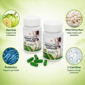 Capsules de Garcinia Cambogia à Marque Privée OEM, Extrait Naturel, Complément Alimentaire pour la Gestion du Poids - Product Image 1