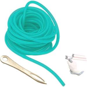 Tirachinas de 5 metros, banda de lanza de <span class=keywords><strong>catapulta</strong></span>, tubo quirúrgico, manguera de goma Natural, accesorios para <span class=keywords><strong>hacer</strong></span> tirachinas de <span class=keywords><strong>catapulta</strong></span> de caza - Product Image 5