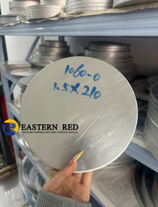 Feuille d'alliage d'aluminium 3003 personnalisée en usine 1050 1060 1100 O Support de construction de cercle de disque de 8 pouces Décoration durable - Product Image 6