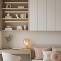Chambre d'enfant de style minimaliste moderne personnalisée avec un grand rangement et un bureau Trendytatami