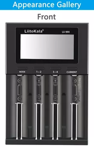 LiitoKala Lii-M4 5 V Type-c 3,7 V/1,2 V AA/AAA 18650/26650/16340/14500/10440/18500 Detektierbare Kapazität Batterieladegerät - Product Image 2