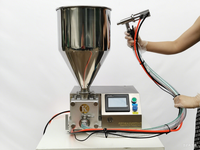 Machine automatique de remplissage pour pâtisseries (gâteaux au chocolat, pains, confitures, churros, donuts, gelées, croissants) et injecteur de crème glacée