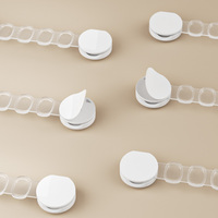 OEM Serrures de protection de sécurité pour enfants bébés et animaux de compagnie Serrure d'armoire d'épreuvage pour bébé chat et chien avec autocollants adhésifs