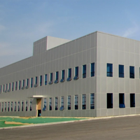 Almacén Prefabricado de Acero Galvanizado de Bajo Costo, Estructura de Acero Moderna y Minimalista de Calibre Ligero