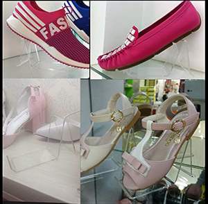 Magasin utilisant Offre Spéciale présentoir à chaussures transparent personnalisé présentoir à chaussures en acrylique - Product Image 4