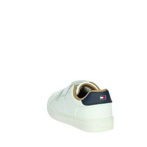 Zapatillas Tommy Hilfiger para Niños, Blancas y Azules, con Cierre de Velcro, Estilo Casual - Product Image 2