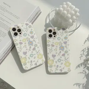 Apple Flower 12 Pro Phone Case iPhone 11 Leather Pattern Protector XSmax Suitable for 12/XL