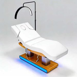 Lit de beauté avec levage électrique, lit de beauté médical haut de gamme, spécialisé pour les salons de beauté, lit de beauté haut de gamme pour les soins des ongles et des cils - Product Image 1