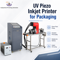 Impresora de Inyección de Tinta UV de Formato Ancho IPS-CUV33 de 33 mm con Cabezal de Impresión Piezoeléctrico Epson I3200 y Luz de Curado UV para Marcado de Logotipos a Color