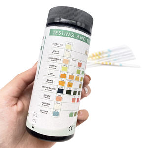 Sản phẩm mới nước tiểu 10 thông số nước tiểu <span class=keywords><strong>Strips</strong></span> cho vật nuôi nước tiểu Thuốc thử kiểm tra <span class=keywords><strong>Strips</strong></span> cho vật nuôi động vật nhanh chóng kiểm tra - Product Image 4