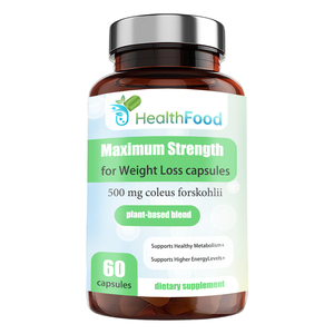 OEM ODM Capsules de perte de poids à force maximale 500 MG Mélange végétal de Coleus Forskohlii Soutient le métabolisme et l'énergie - Product Image 1