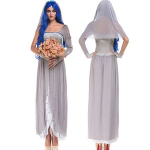 2026 New Product <b>Adult</b> Horror Halloween Party <b>Costumes</b> <b>Witch</b> Zombie Ghost Clothes Wedding Bride Dress <b>for</b> Women - Product Image 5