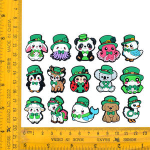 Nouvel ornement de chaussure détachable en PVC créatif pour la Saint-Patrick, clip de chaussure, boucle de chaussure, accessoire décoratif - Product Image 2