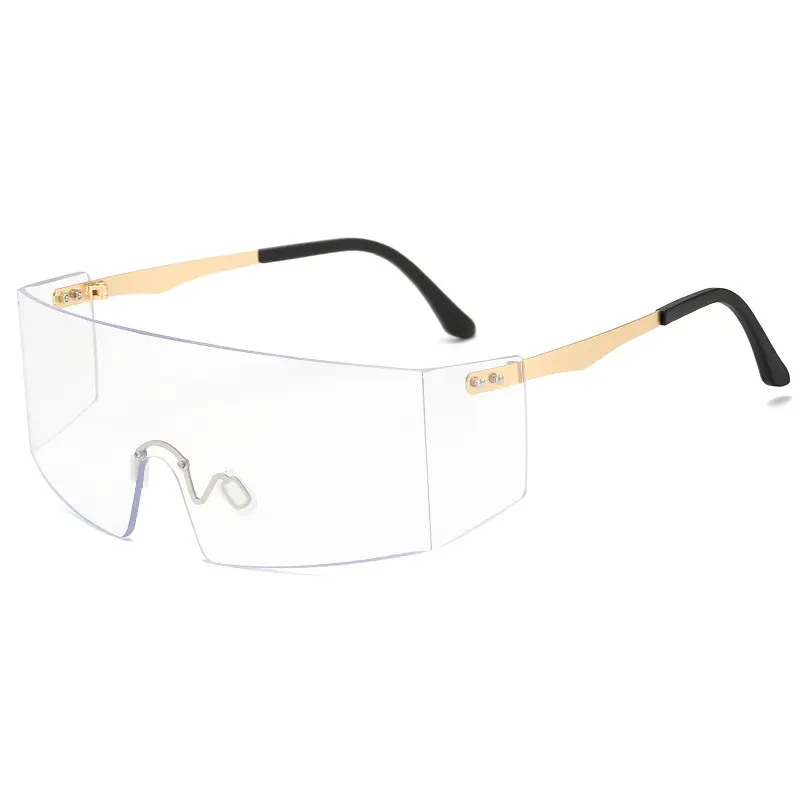 HBK ความปลอดภัย Face Shield โปร่งใสแว่นตาหน้ากากป้องกันหน้าจอ Eye Protection แว่นตา Anti-Fog Face Visor K35085