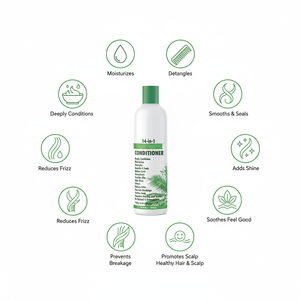 Nouveau produit Crème revitalisante nourrissante pour cheveux Lissage Réparation Hydratation intense Hydratation organique à base de plantes Vegan pour tous les types de cheveux - Product Image 2