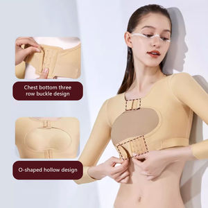 Camisetas de Compresión de Manga Larga con Control Firme para Moldear Después de la Cirugía, Tallas Grandes, Poliamida y Elastano - Product Image 5