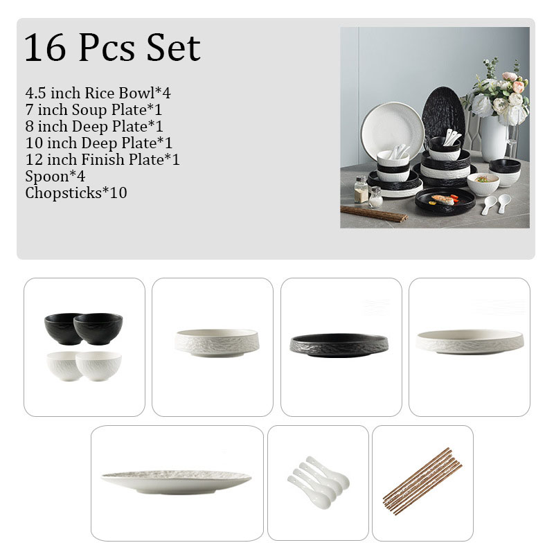 ชุดสีขาว 16 ชิ้น