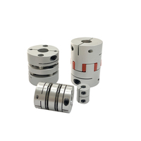 Accouplement à mâchoires de précision D20 L25, coupleur araignée en aluminium à fleur de prunier pour moteur pas à pas CNC