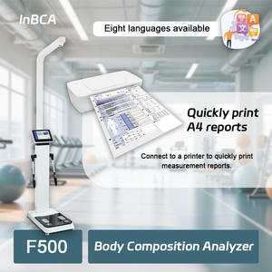 Balança de Gordura Corporal Certificada CE OEM/ODM com Sensibilidade de 0,1kg, Display de 10,1 polegadas, Sistema Android 7.1 e Armazenamento para 500.000 Amostras - Product Image 2